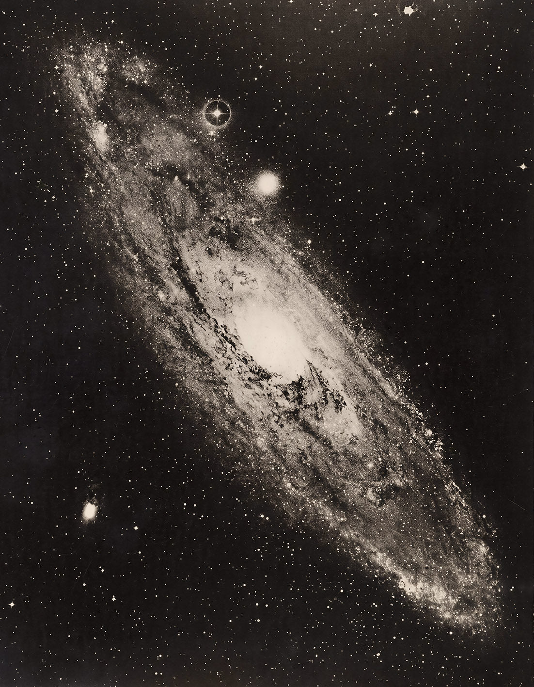 "Andromeda Galaxy" - Reusable Peel-and-Stick Poster - Pasquín