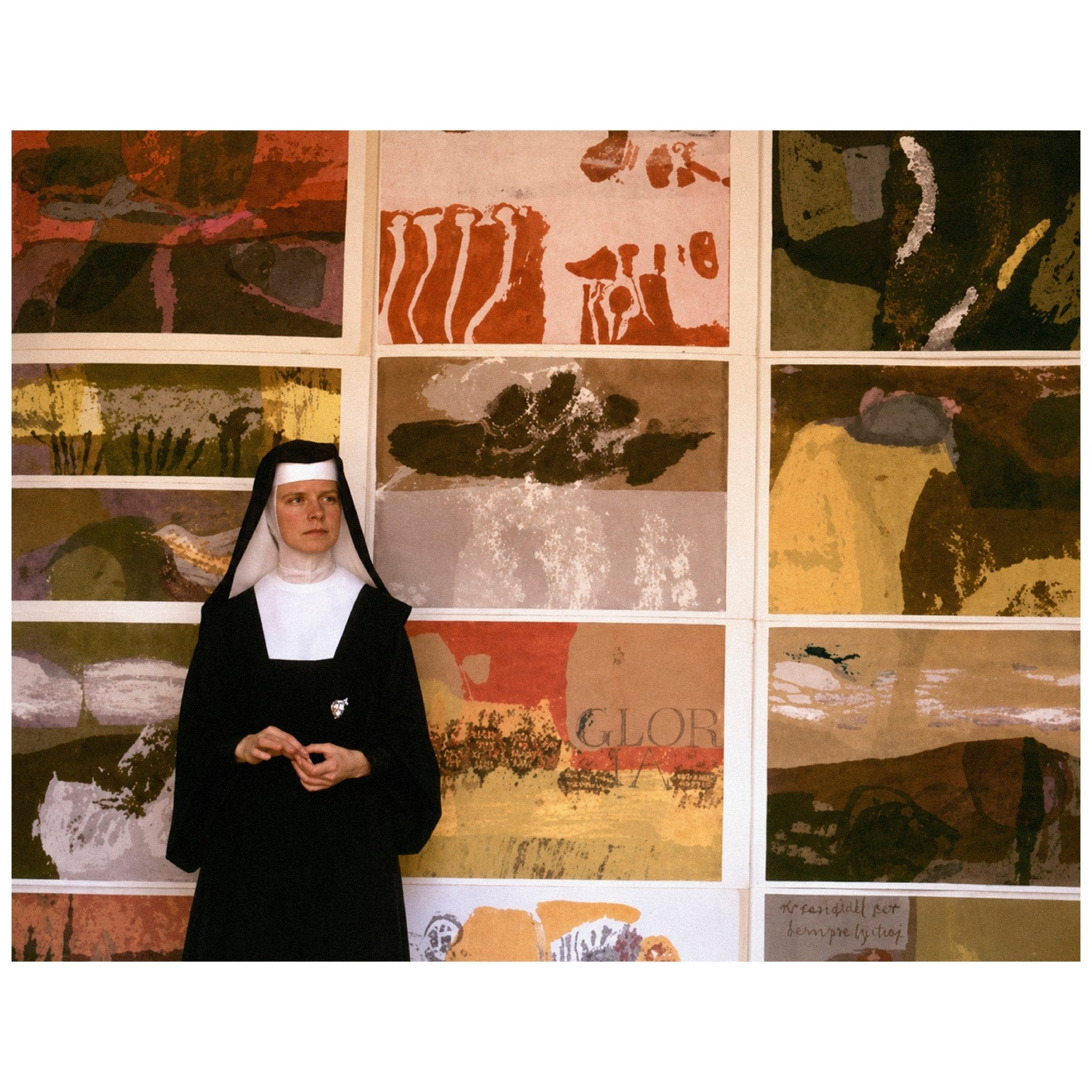 "Corita Kent (1960" - Reusable Peel-and-Stick Poster - Pasquín