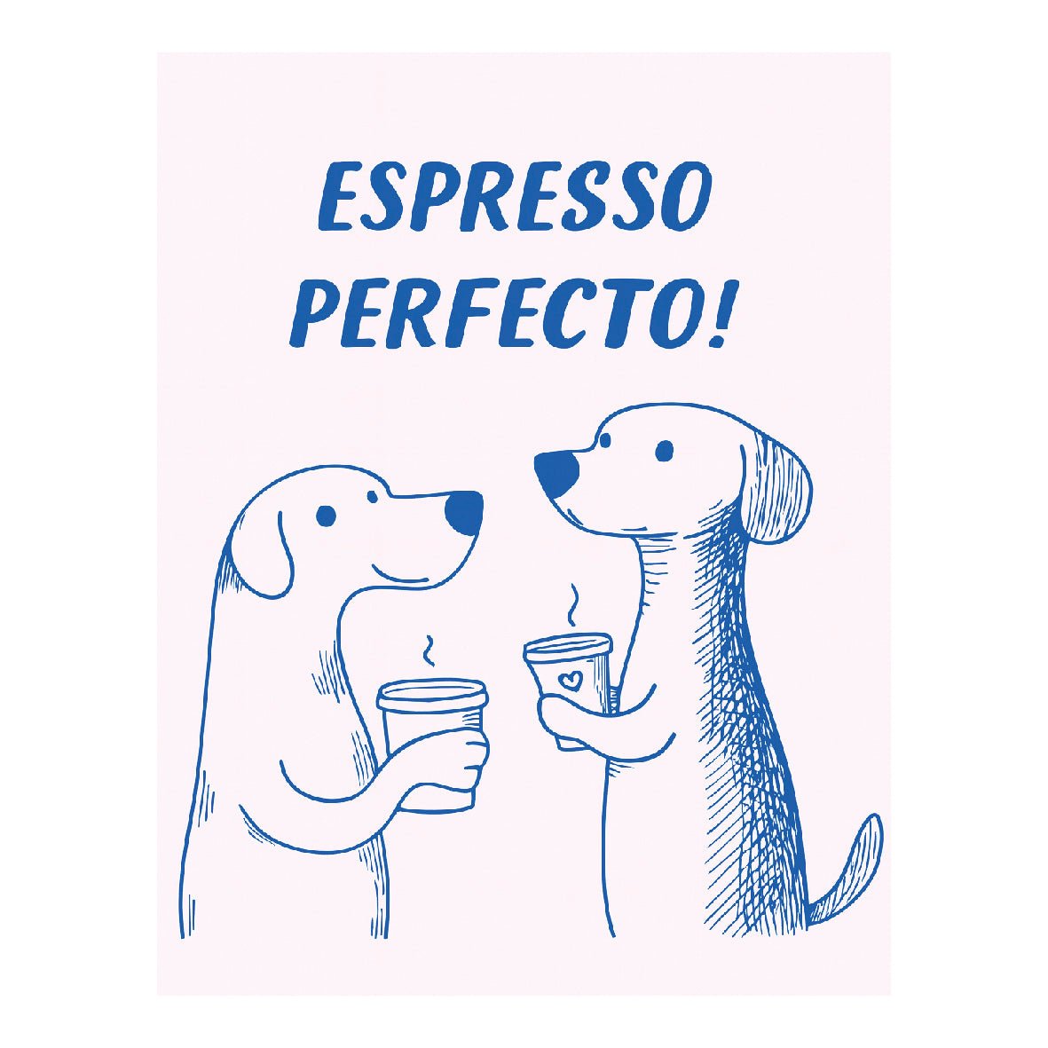 Decorative "Espresso Perfecto!" Poster | High - Quality Print | Repositionable Adhesive - Pasquín