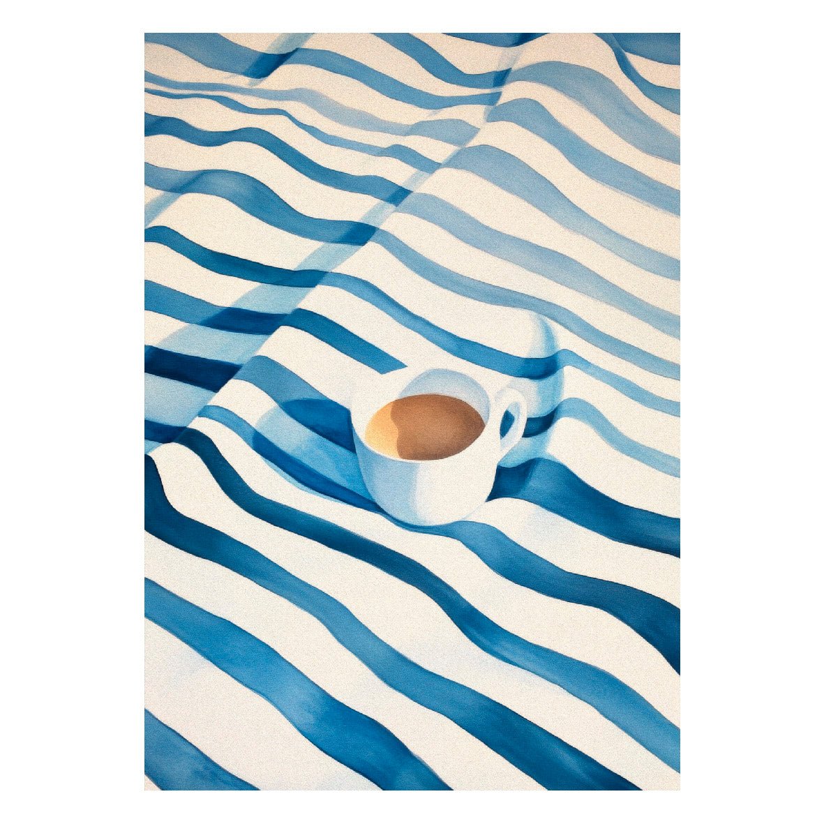 Decorative "Sea Breeze" Poster | High - Quality Print | Repositionable Adhesive - Pasquín