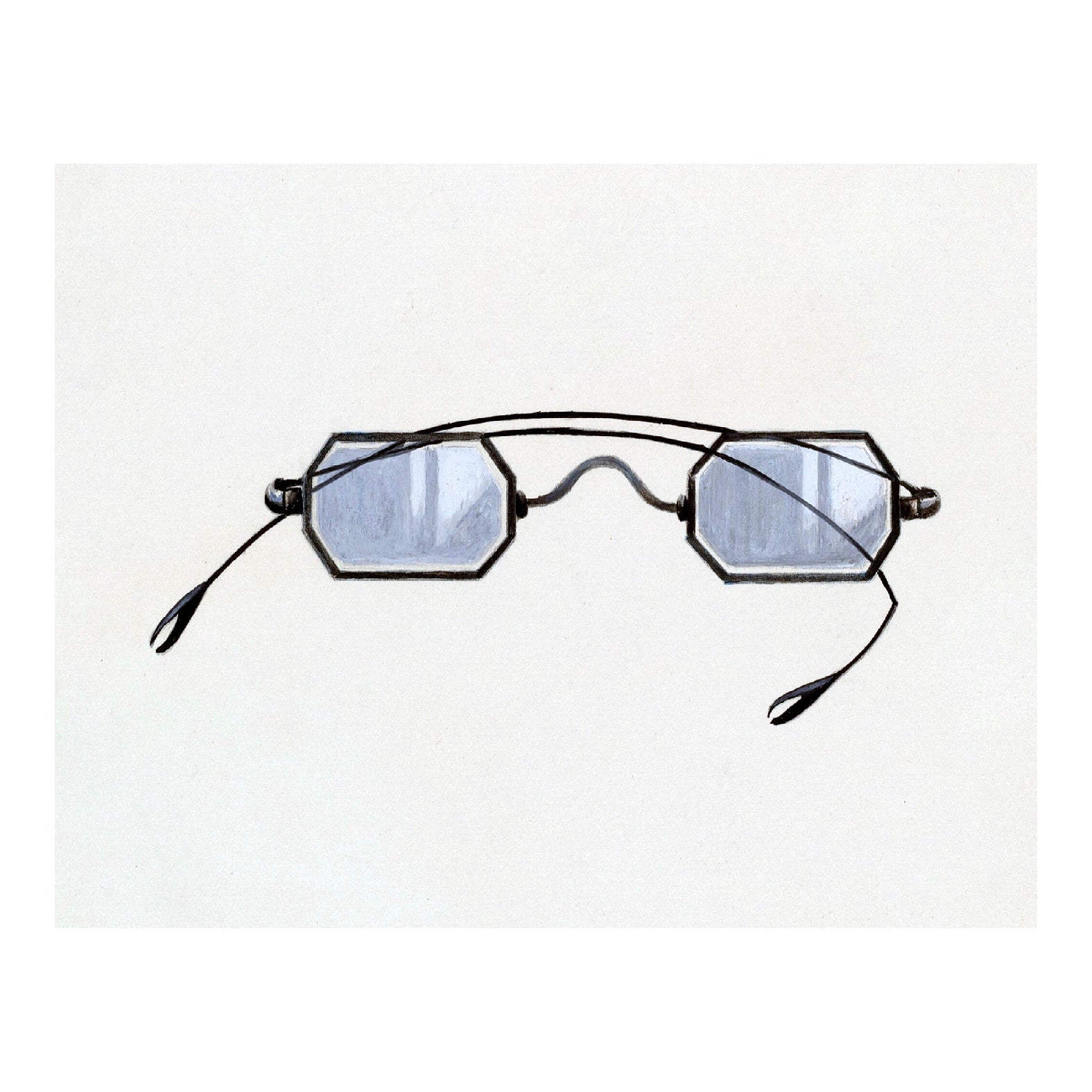 Decorative "Spectacles (1936)" by Frank Nelson Poster | High - Quality Print | Repositionable Adhesive - Pasquín