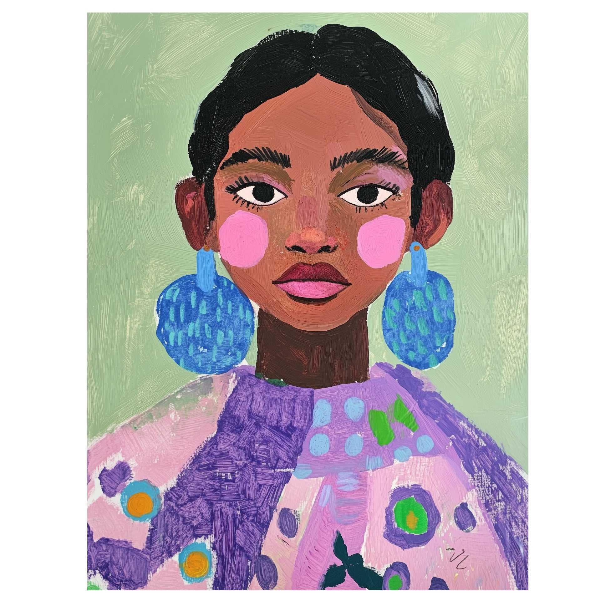 Decorative "Style and Accessories" Poster | High - Quality Print | Repositionable Adhesive - Pasquín