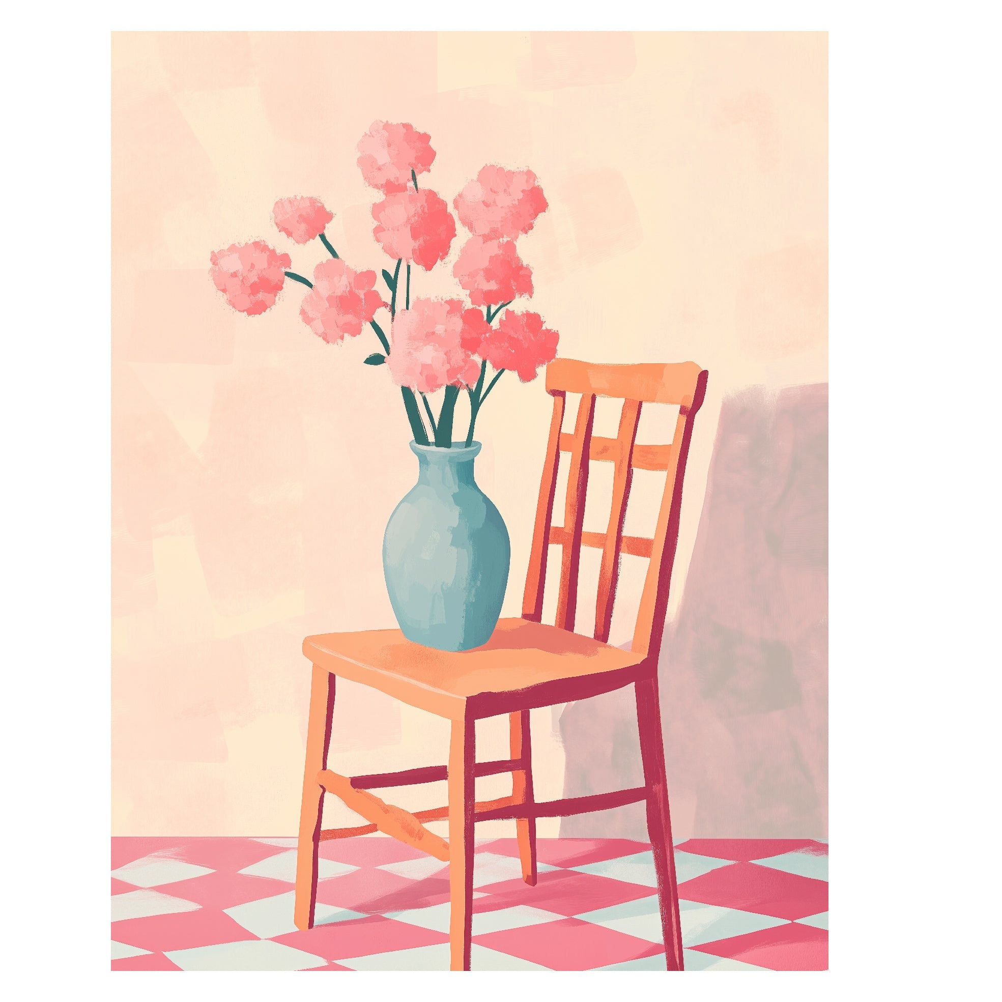 Decorative "Sunset Postcards" Poster | High - Quality Print | Repositionable Adhesive - Pasquín