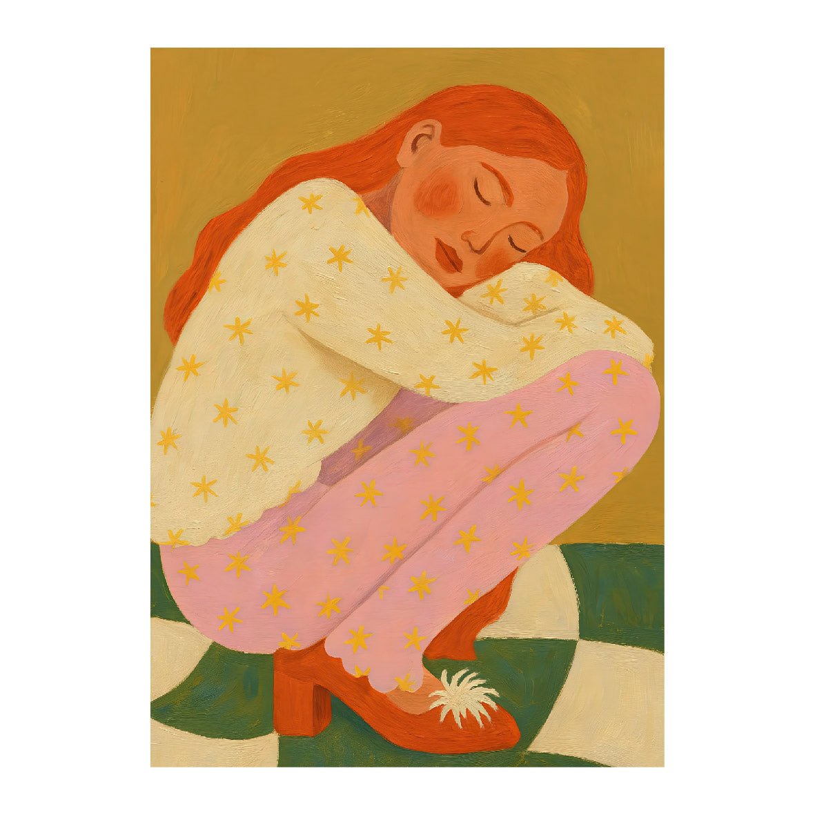 Decorative "The Softest Pause" Poster | High - Quality Print | Repositionable Adhesive - Pasquín