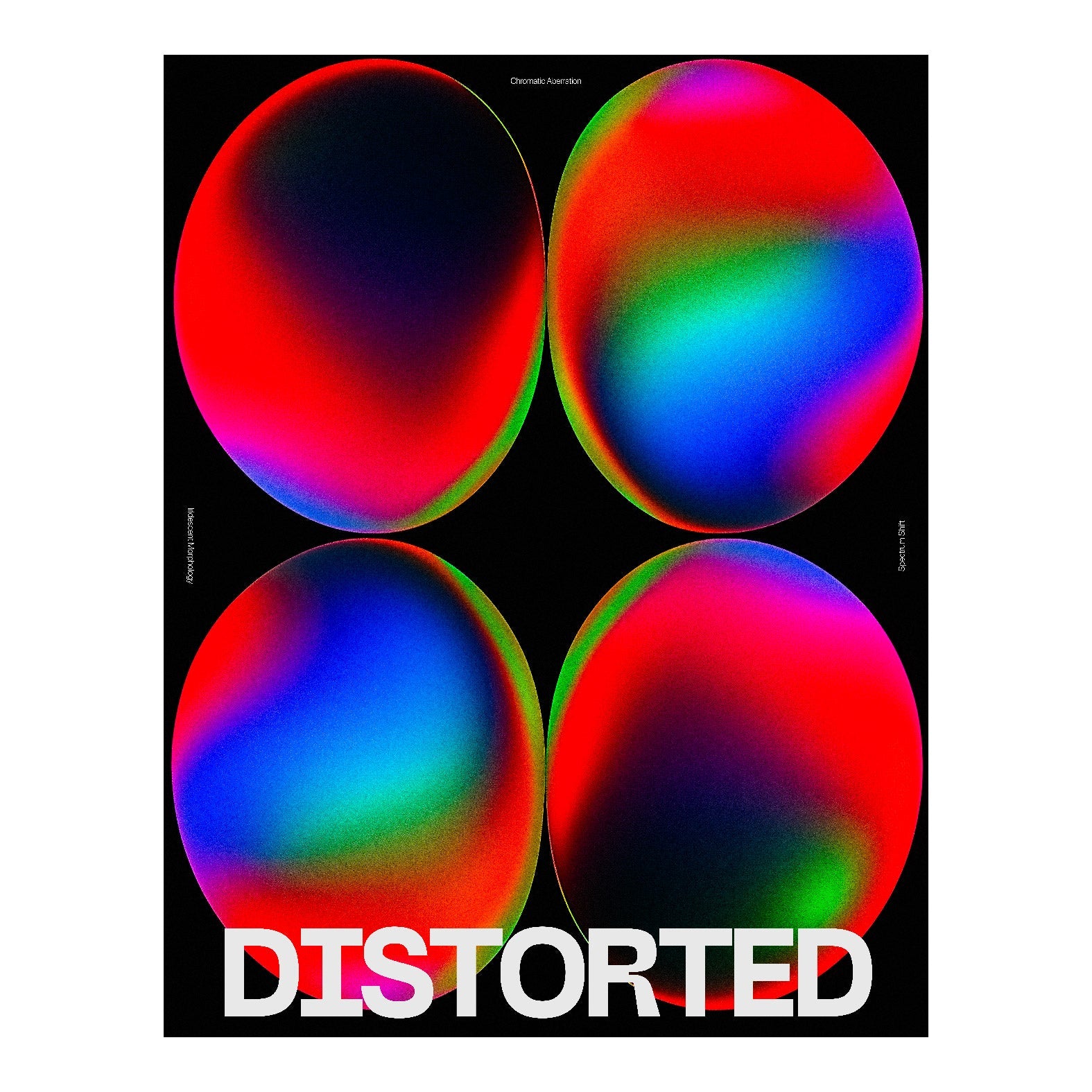 Decorative "Universal Chromatic Harmony Collection" Poster | High - Quality Print | Repositionable Adhesive - Pasquín