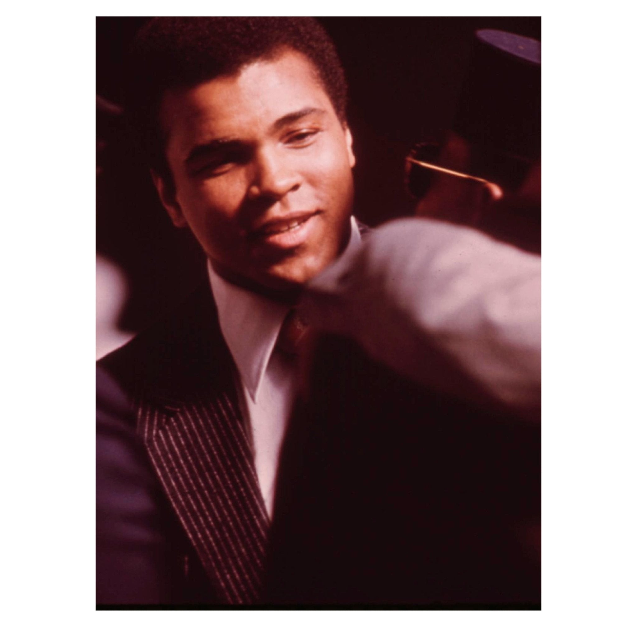 Decorative "World Boxing Champion, Muhammad Ali (Detail) (1970)" Poster | High - Quality Print | Repositionable Adhesive - Pasquín