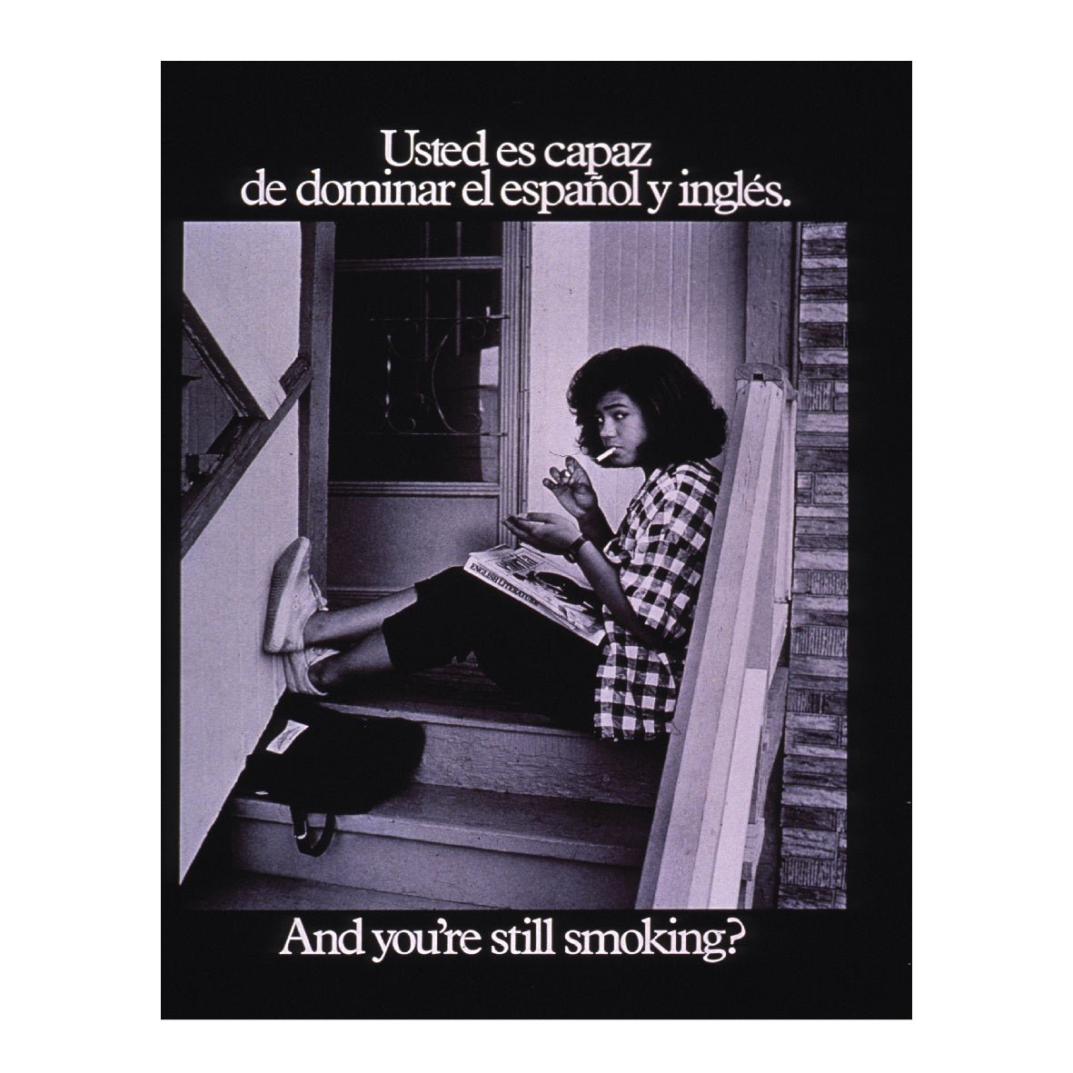 Decorative "¿You're Still Smoking? Cartel" Poster | High - Quality Print | Repositionable Adhesive - Pasquín