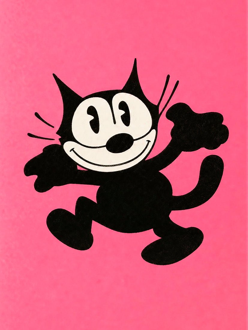 Felix the Cat from 1919 - Reusable Peel-and-Stick Poster - Pasquín