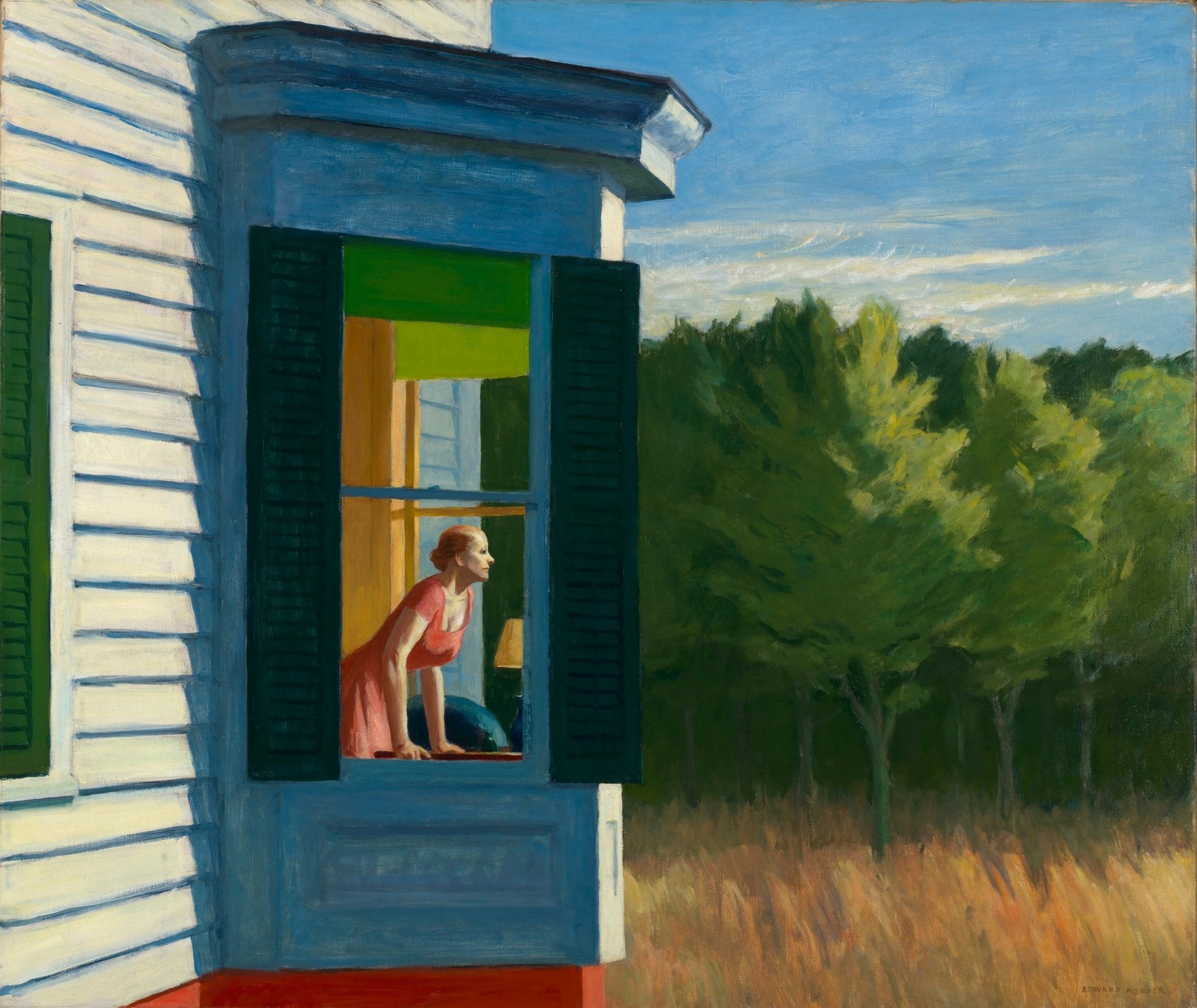 Poster Personalizado - "Cape Cod Morning" por Edward Hopper - Pasquín
