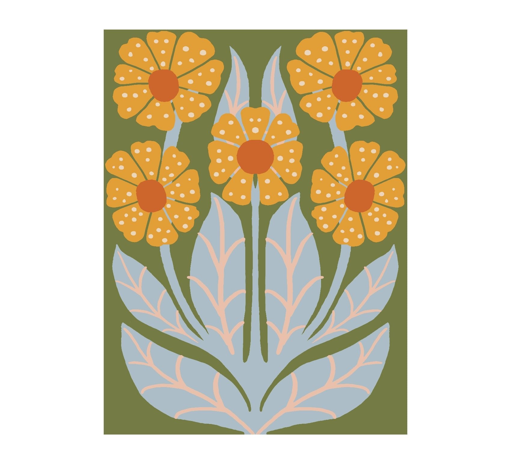 Premium Quality Flower Fusion Repositionable Posters - Pasquín Store