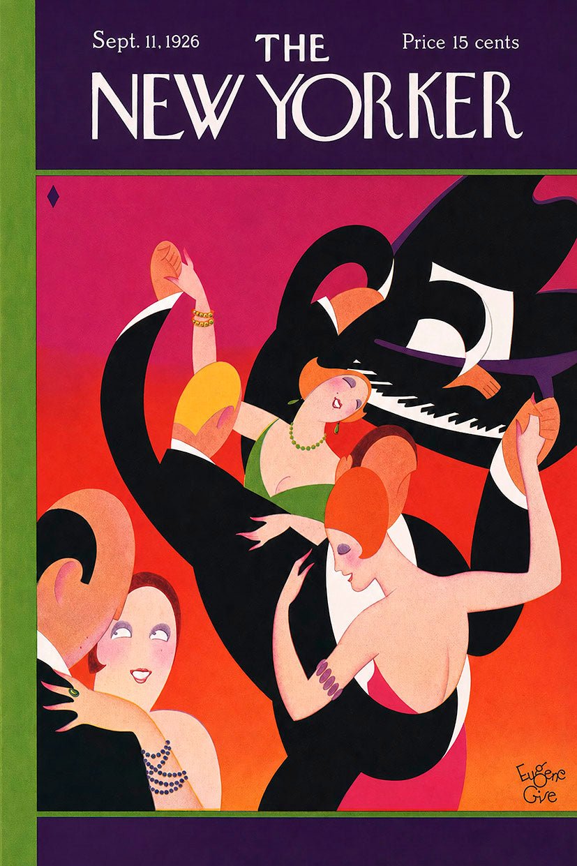 The New Yorker Cover – 11 de septiembre de 1926 - Reusable Peel-and-Stick Poster - Pasquín