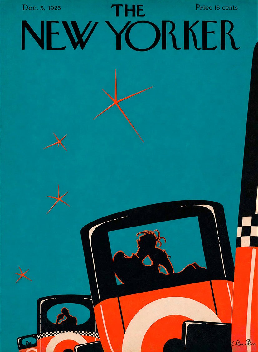 The New Yorker Cover – 5 de diciembre de 1925 - Reusable Peel-and-Stick Poster - Pasquín