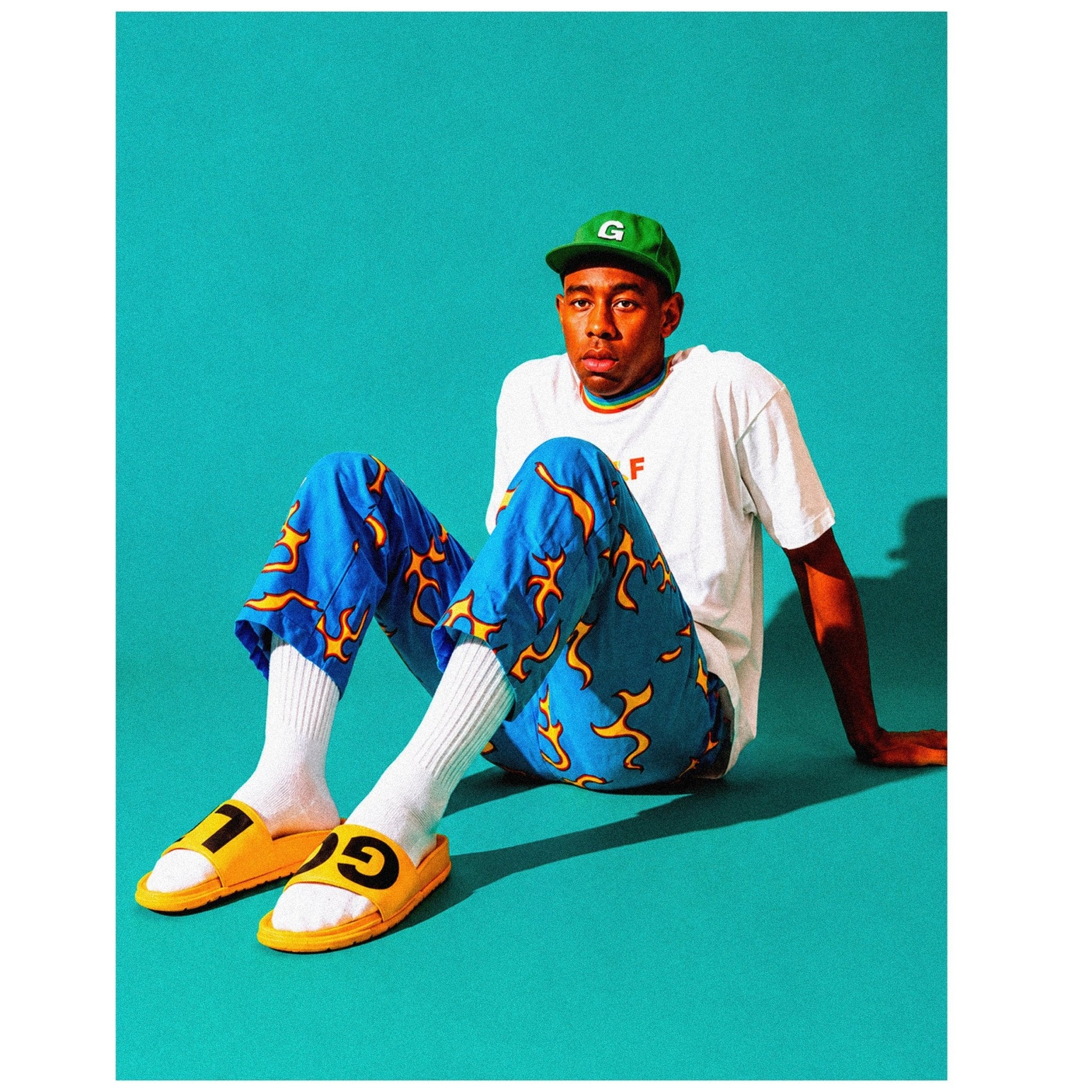 Tyler, The Creator (Restored Version) - Reusable Peel-and-Stick Poster - Pasquín