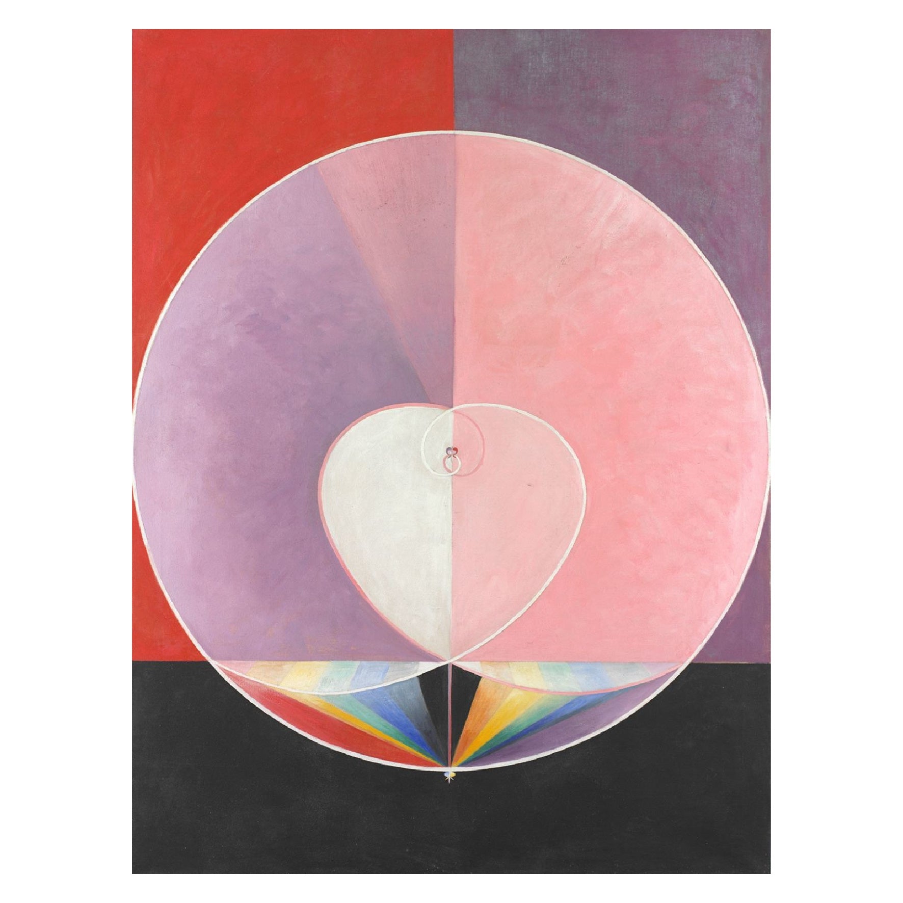 Decorative "Dove No. 2" by Hilma af Klint Poster | High - Quality Print | Repositionable Adhesive - Pasquín Store