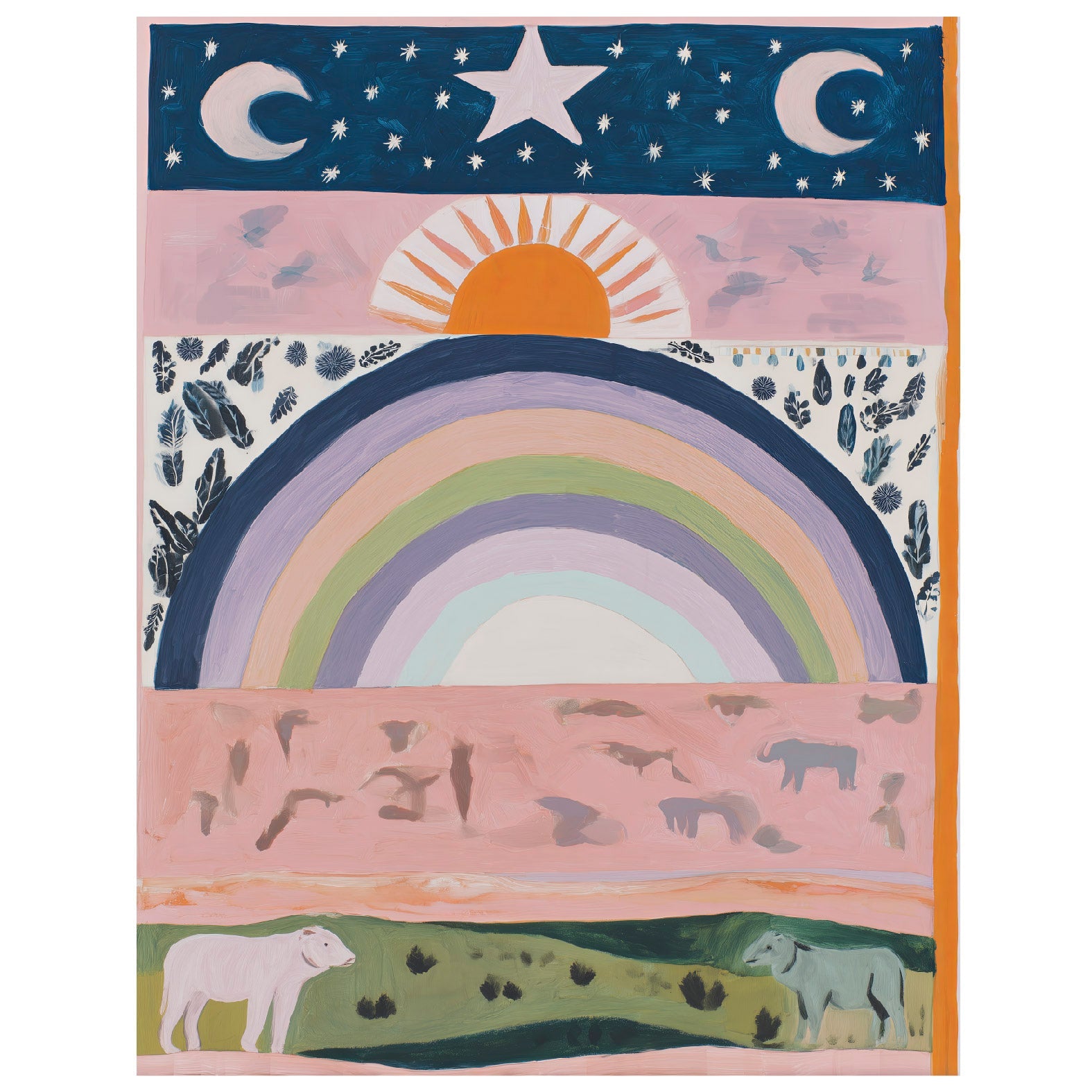 Decorative "Stellar Life Cycle" Poster | High - Quality Print | Repositionable Adhesive - Pasquín