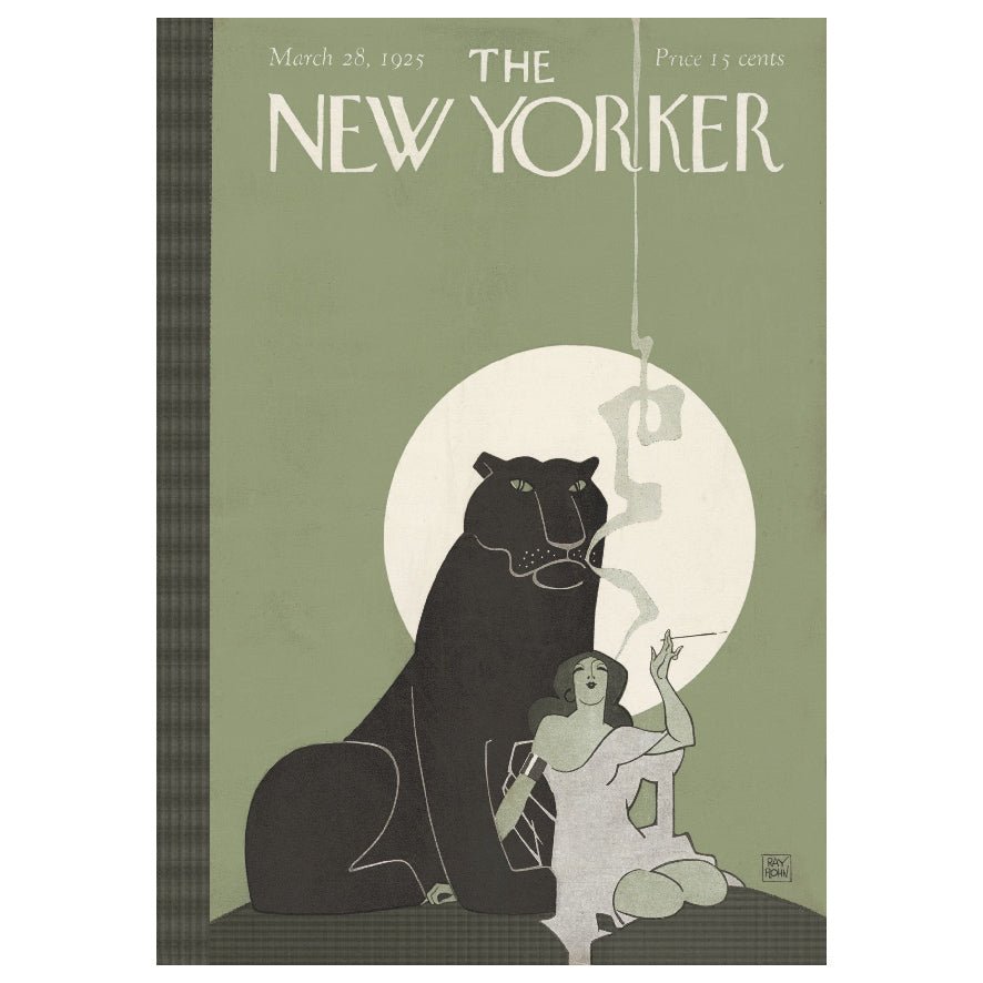 Decorative "The New Yorker Cover: March 28, 1925" | High - Quality Print | Repositionable Adhesive - Pasquín Store