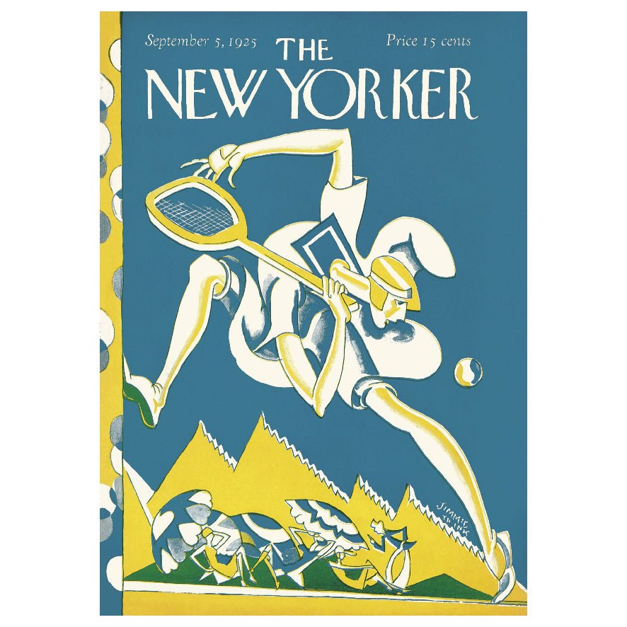 Decorative "The New Yorker Cover: September 5, 1925" | High - Quality Print | Repositionable Adhesive - Pasquín Store