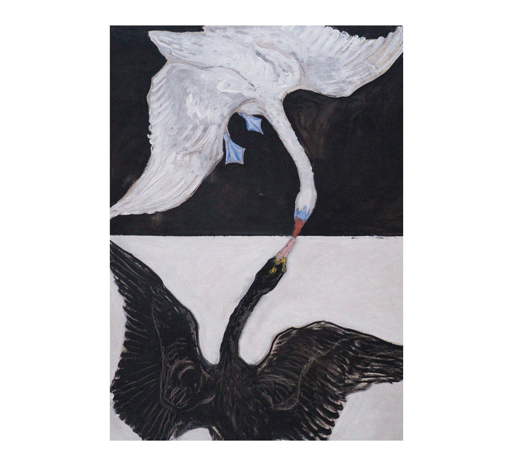 Group IX - SUW, The Swan, No. 1 by Hilma af Klint - Repositionable Adhesive Poster - Pasquín Store