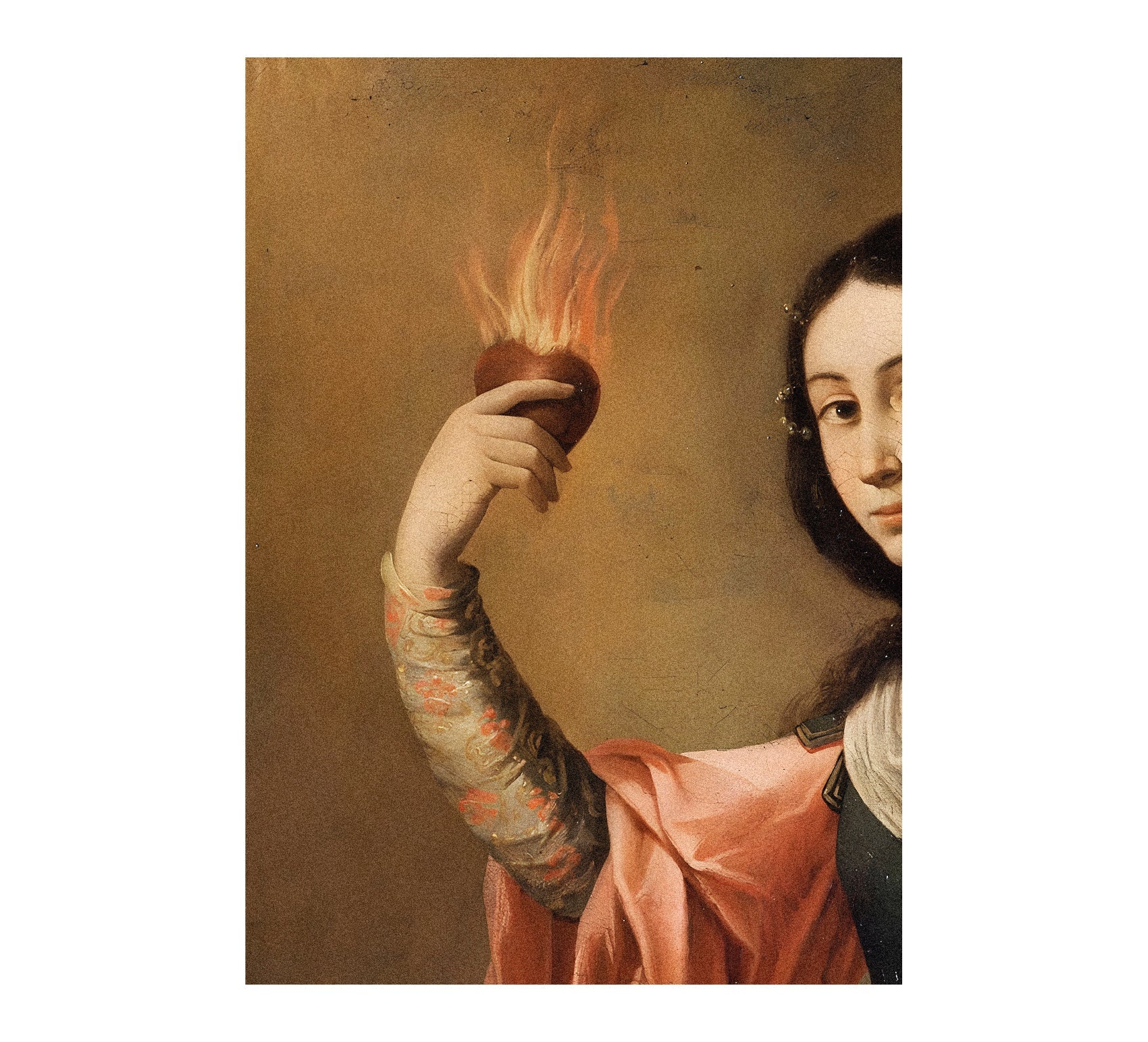 Handmade Poster Allegory of Charity by Francisco de Zurbarán - Pasquín Store