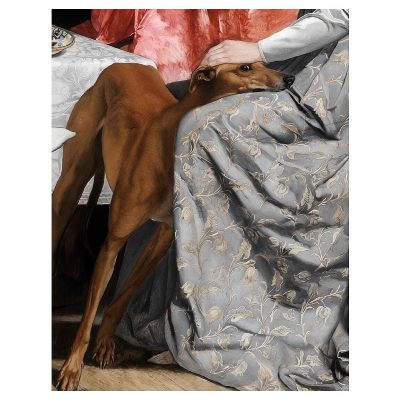"Isabella (1848)" por John Everett Millais - Reusable Peel - and - Stick Poster - Pasquín
