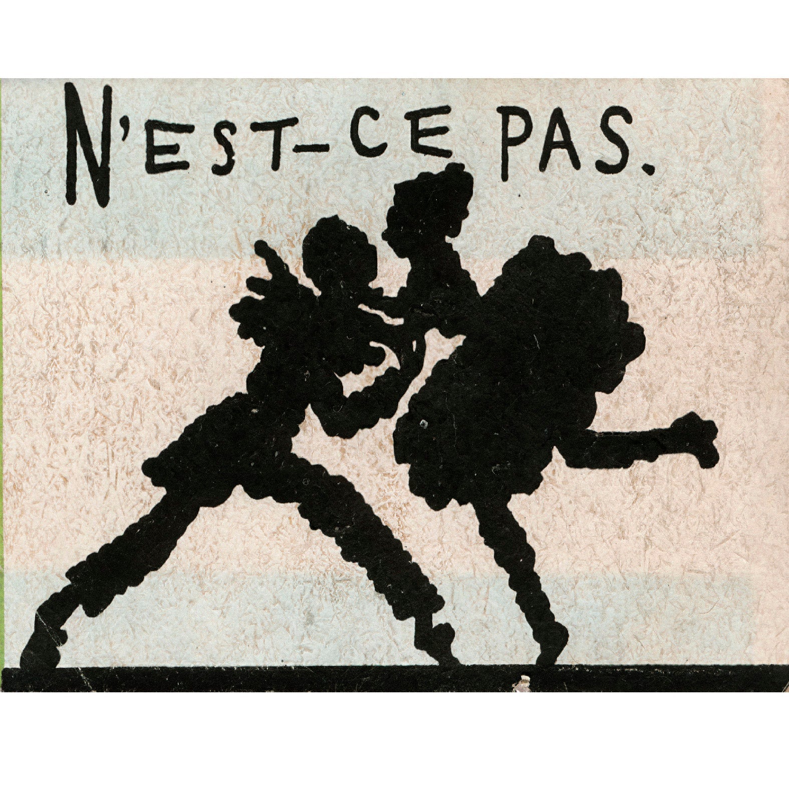 “Japanese Matchbox: N’est - ce Pas” Reusable Peel - and - Stick Poster - Pasquín