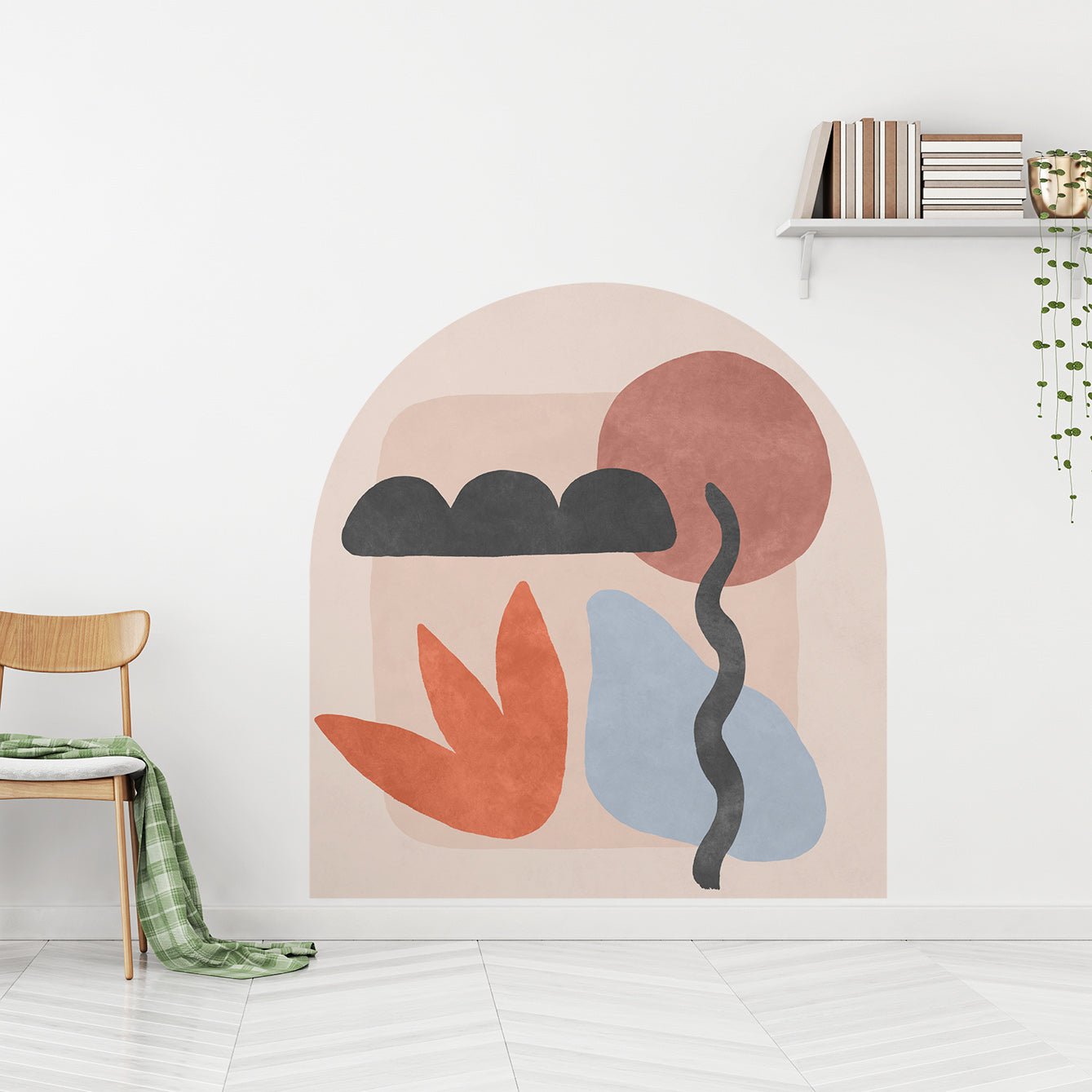 Mediterranean Texture Repositionable Wall Stickers - Pasquín Store