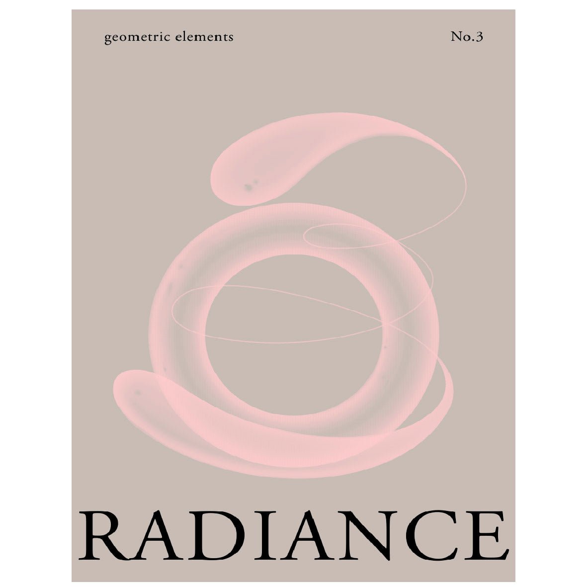 Radiance Reusable Peel - and - Stick Poster - Pasquín