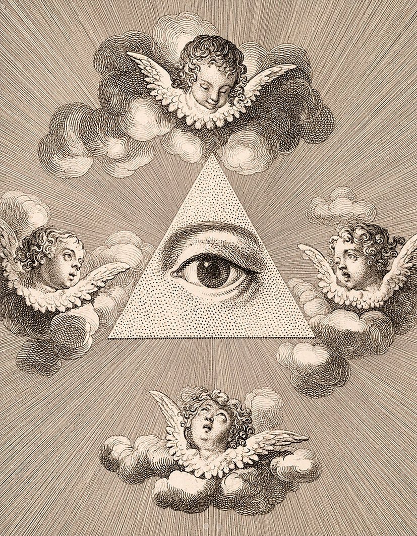 "The Divine Providence" - Reusable Peel-and-Stick Poster - Pasquín
