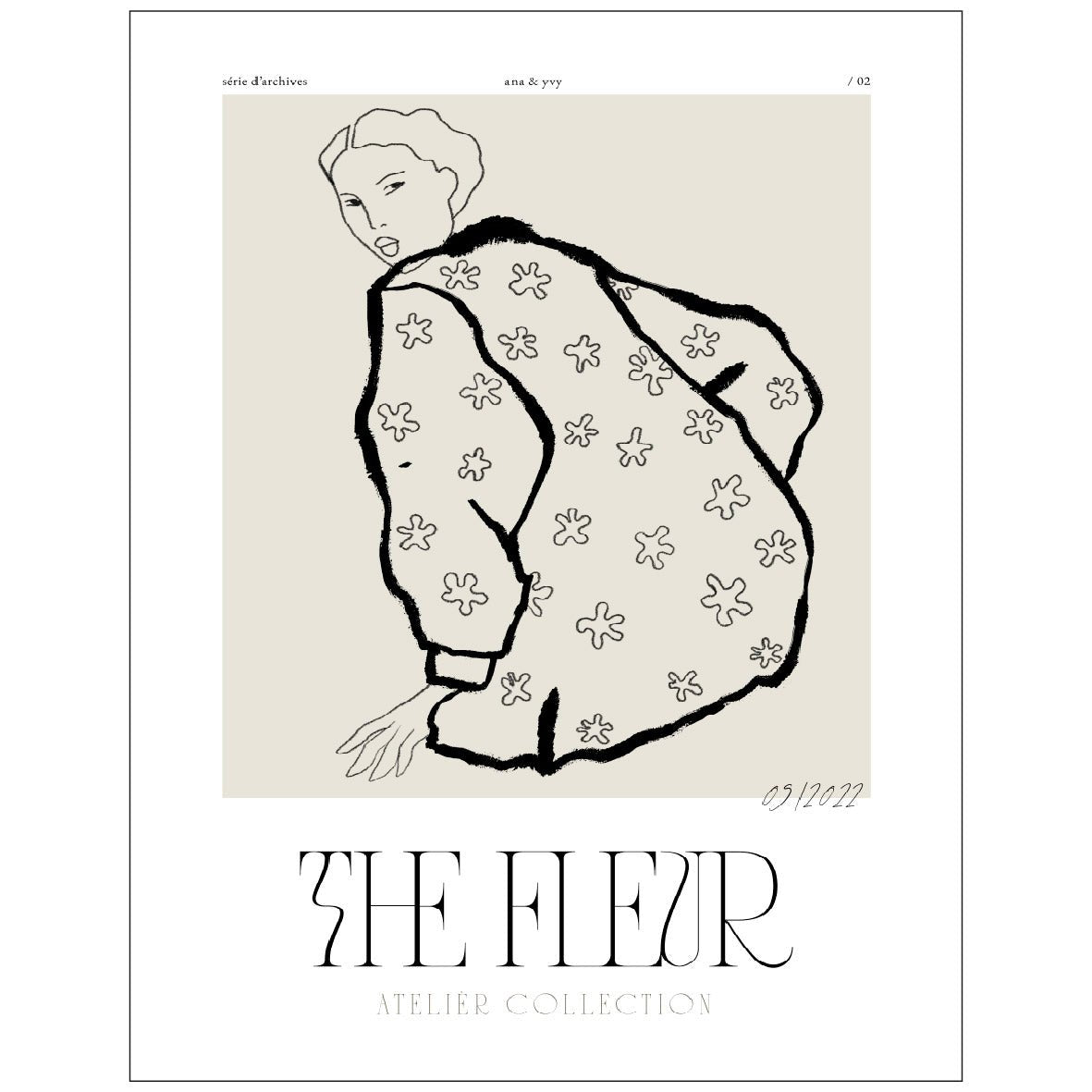 The Line – Atelier Collection No. 02 Reusable Peel - and - Stick Poster - Pasquín