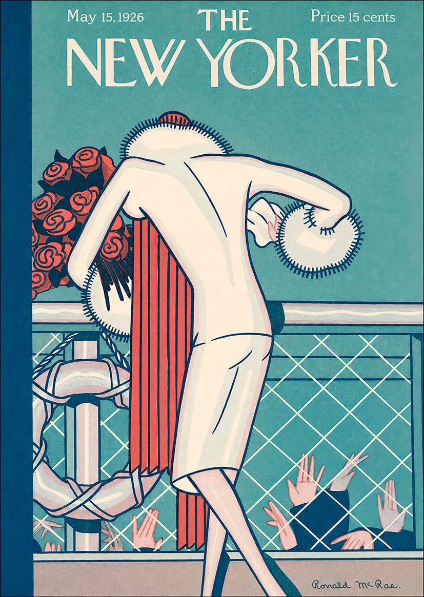 The New Yorker Cover – 15 de mayo de 1926 - Reusable Peel-and-Stick Poster - Pasquín