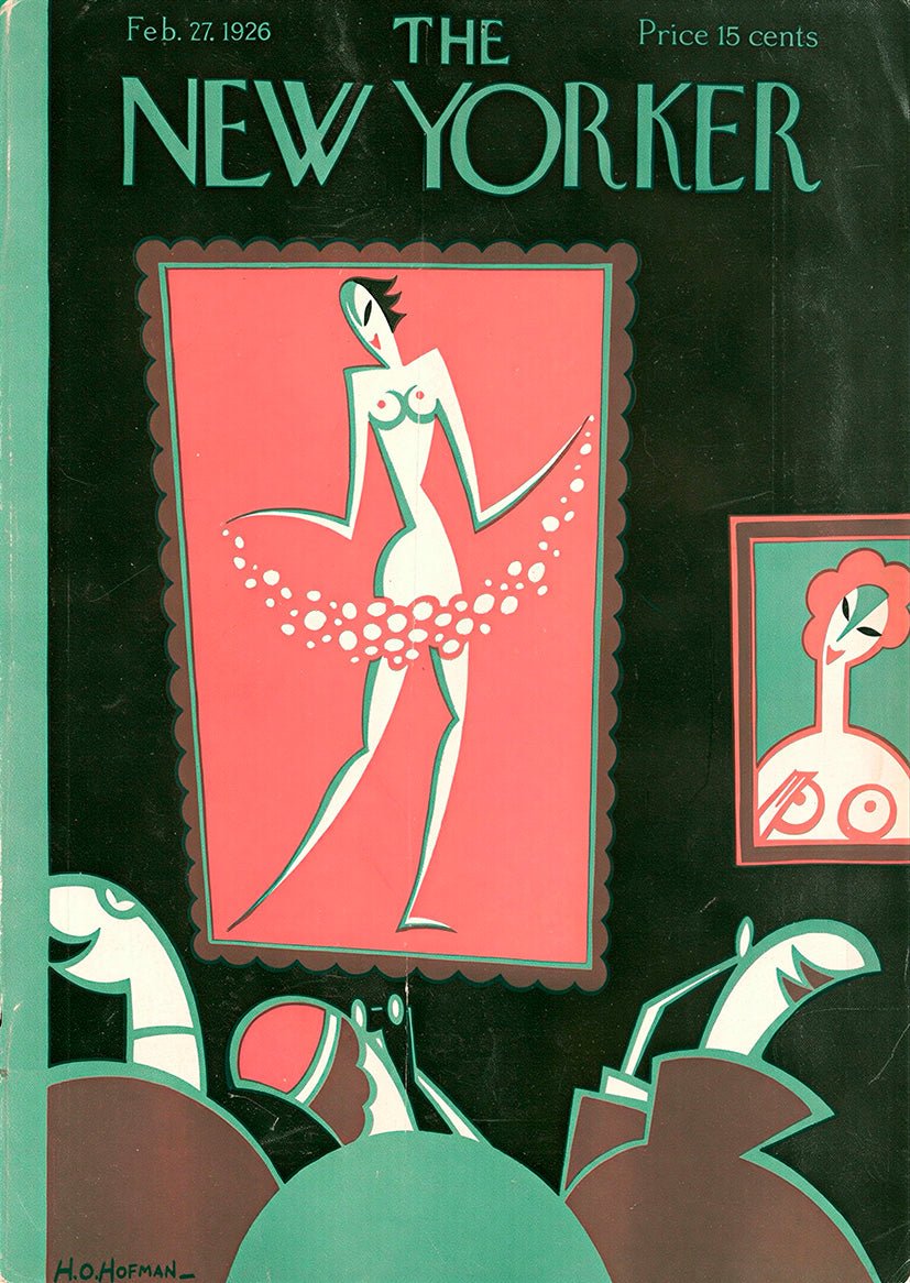 The New Yorker Cover – 27 de febrero de 1926 - Reusable Peel-and-Stick Poster - Pasquín