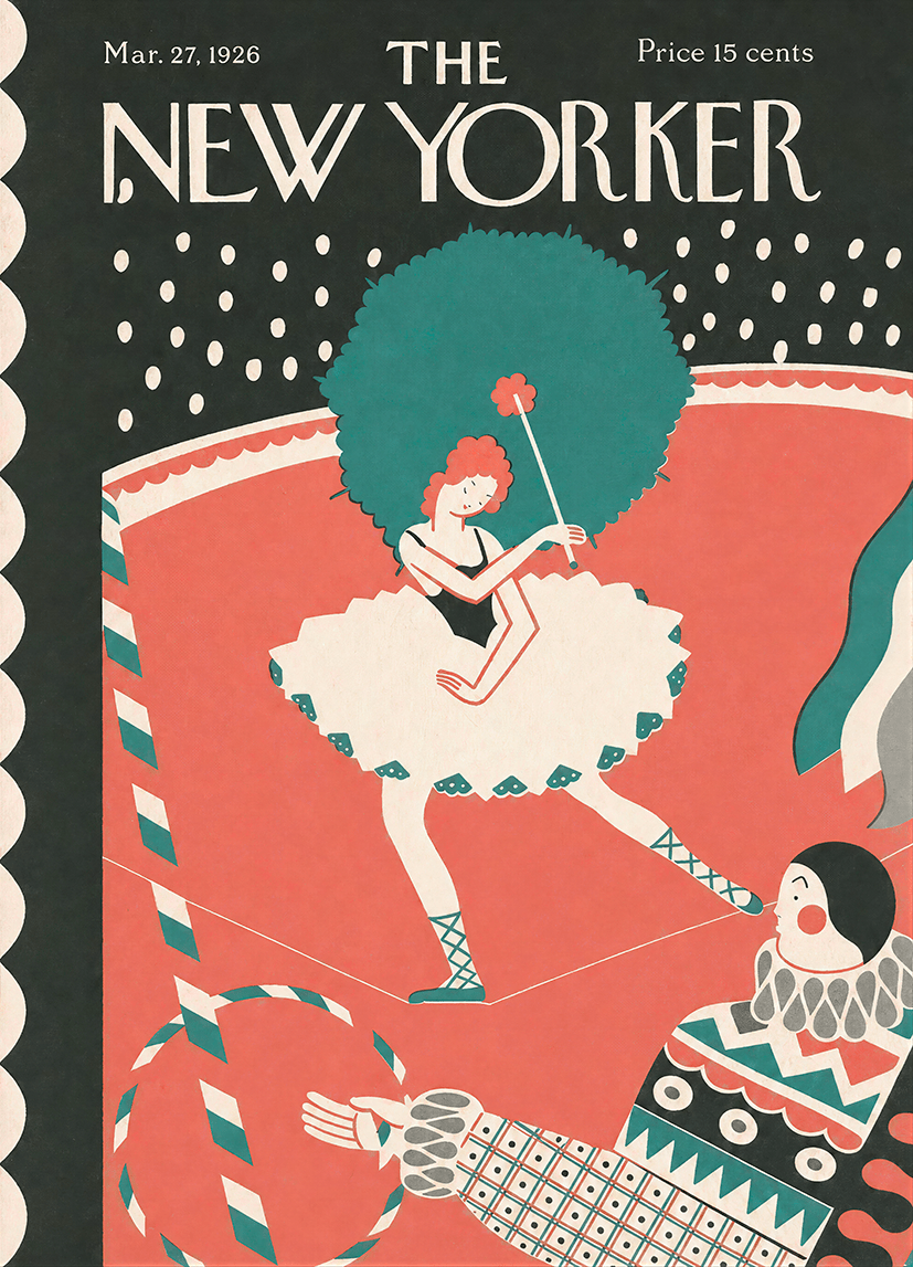 The New Yorker Cover – 27 de marzo de 1926 - Reusable Peel-and-Stick Poster - Pasquín
