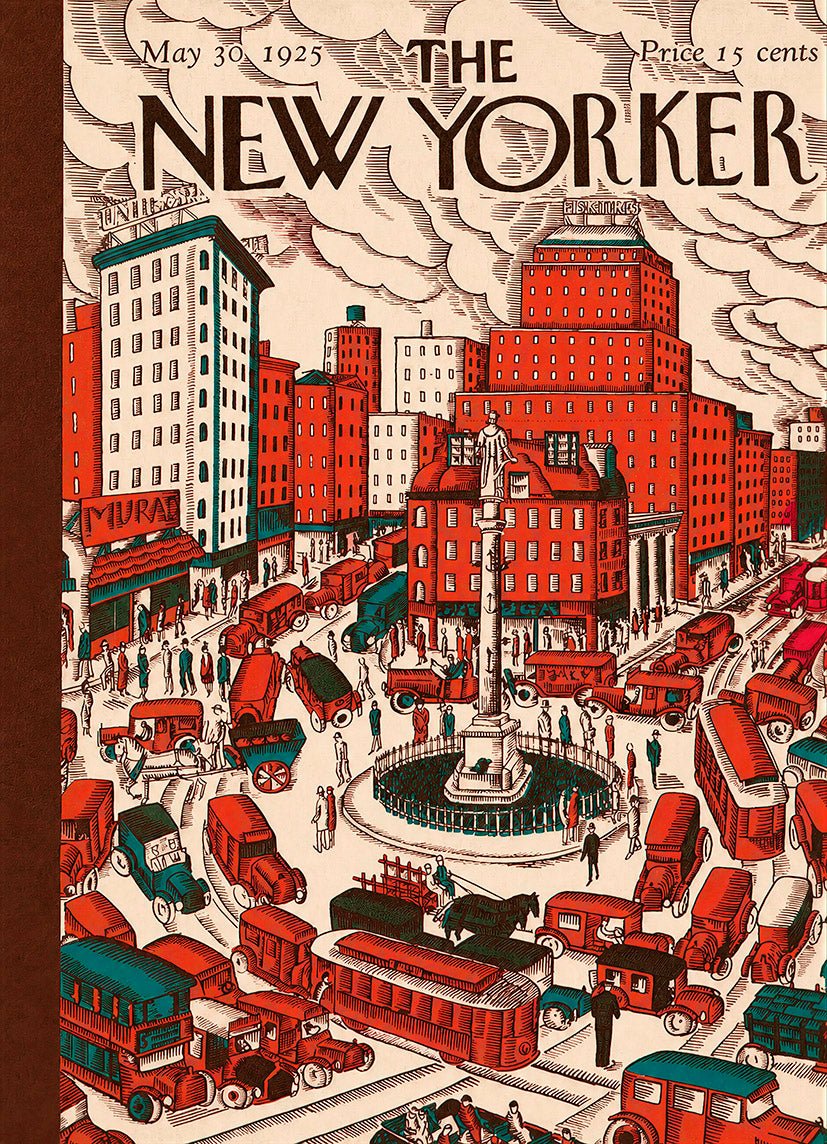 The New Yorker Cover – 30 de mayo de 1925 - Reusable Peel-and-Stick Poster - Pasquín