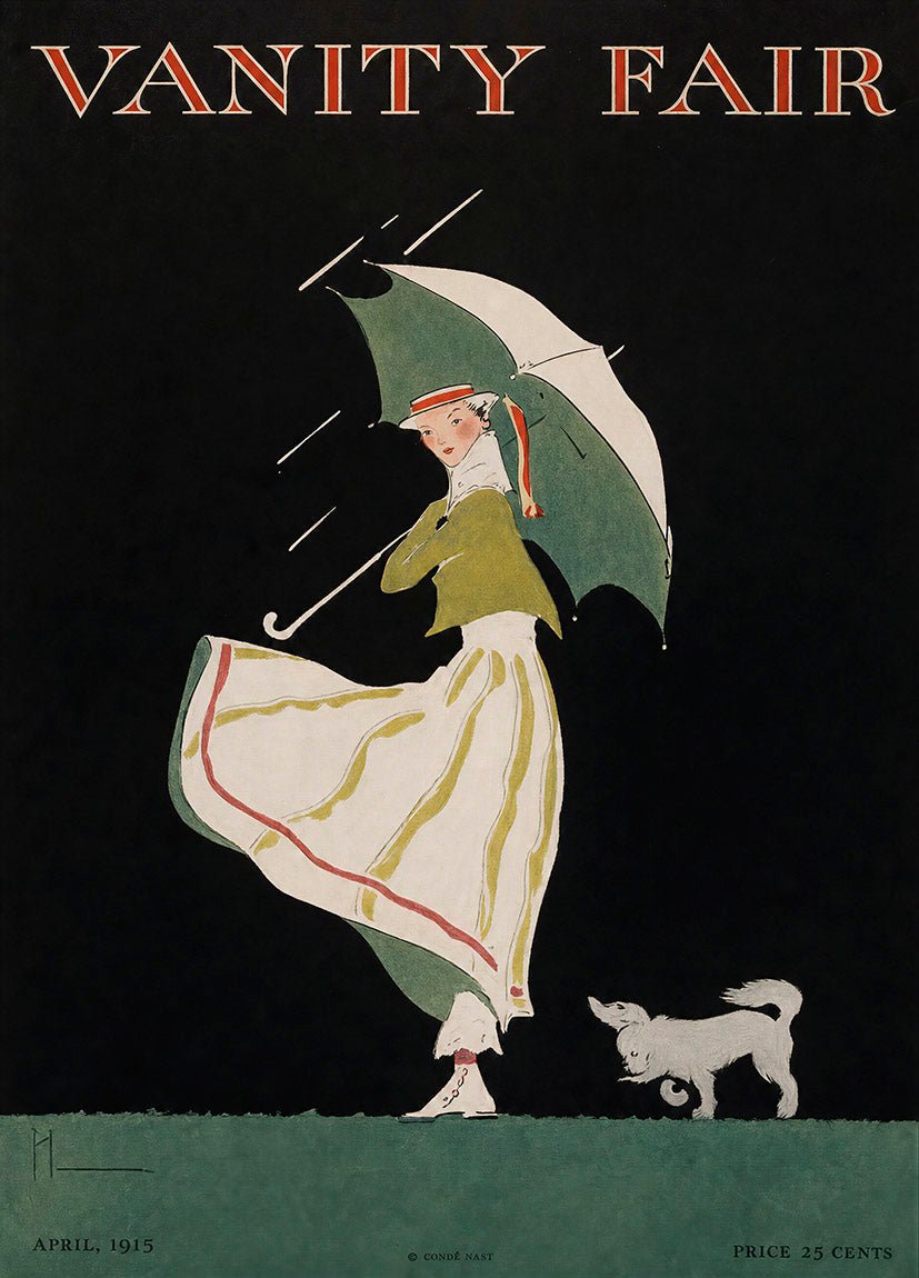Vanity Fair – Abril de 1915 - Reusable Peel-and-Stick Poster - Pasquín