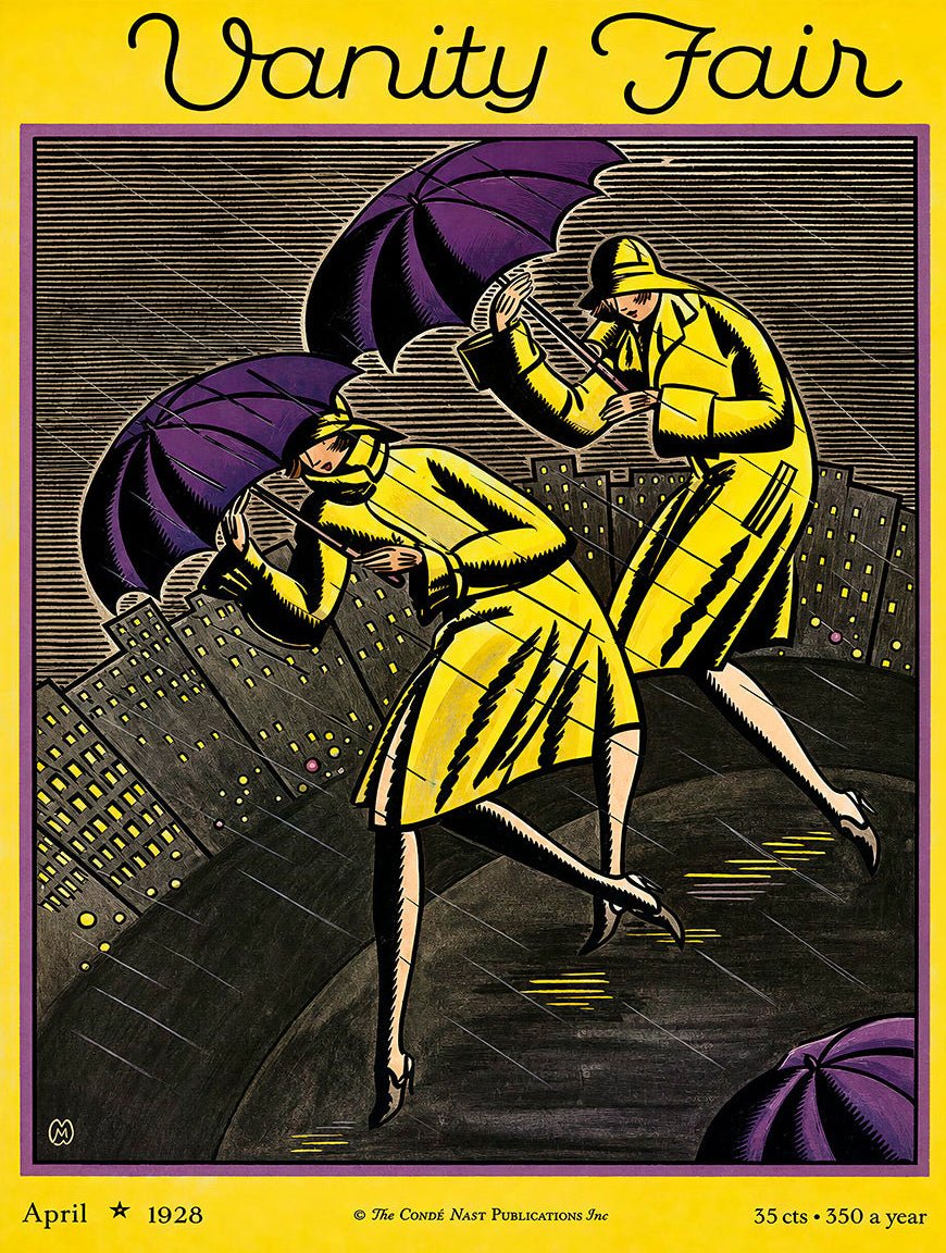 Vanity Fair – Abril de 1928 - Reusable Peel-and-Stick Poster - Pasquín