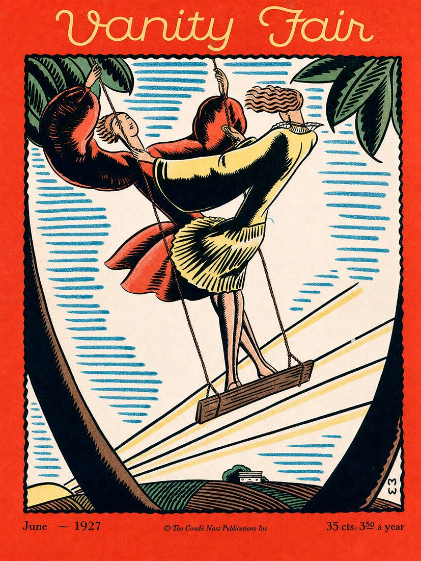 Vanity Fair – Junio de 1927 - Reusable Peel-and-Stick Poster - Pasquín