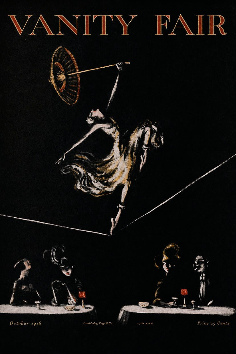 Vanity Fair – Octubre de 1916 - Reusable Peel-and-Stick Poster - Pasquín