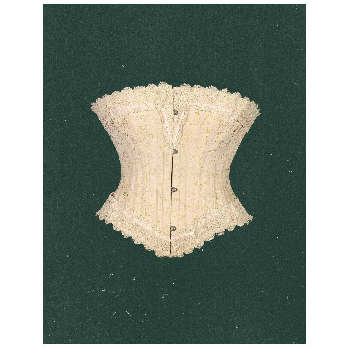 Vintage Corset Reusable Peel - and - Stick Poster - Pasquín